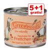 5 + 1 gratis! 6 x 200 g Greenwoods per furetti - 6 x 200 g