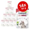Yarrah Bio Filetti in Salsa 14 x 85 g Alimento umido per gatti - con Tacchino