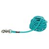 Lunghina tonda Trixie con gancio del moschettone anti-sporco - acquamarina - L 20 m x Ø 6 mm