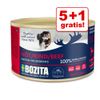 5 + 1 gratis! 6 x 200 g Bozita Paté - Alce