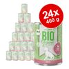 zooplus Bio 24 x 400 g  - Oca con Zucca