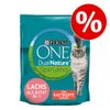 Prezzo speciale! 2 x 1,4 kg Purina ONE Dual Nature  - Sterilized Manzo con Spirulina