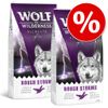 Set Risparmio! 2 x 12 kg Wolf of Wilderness Elements - Fiery Volcanoes - Agnello