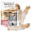 Wolf of Wilderness - Orecchie di coniglio con pelo - 200 g (10 pz)
