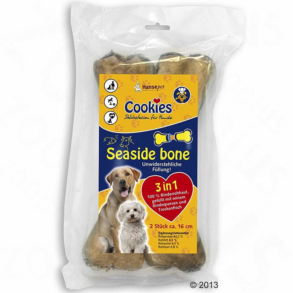 Image of Cookie´s Seaside Bone huesos para morder - 6 x 16 cm 04037901104106