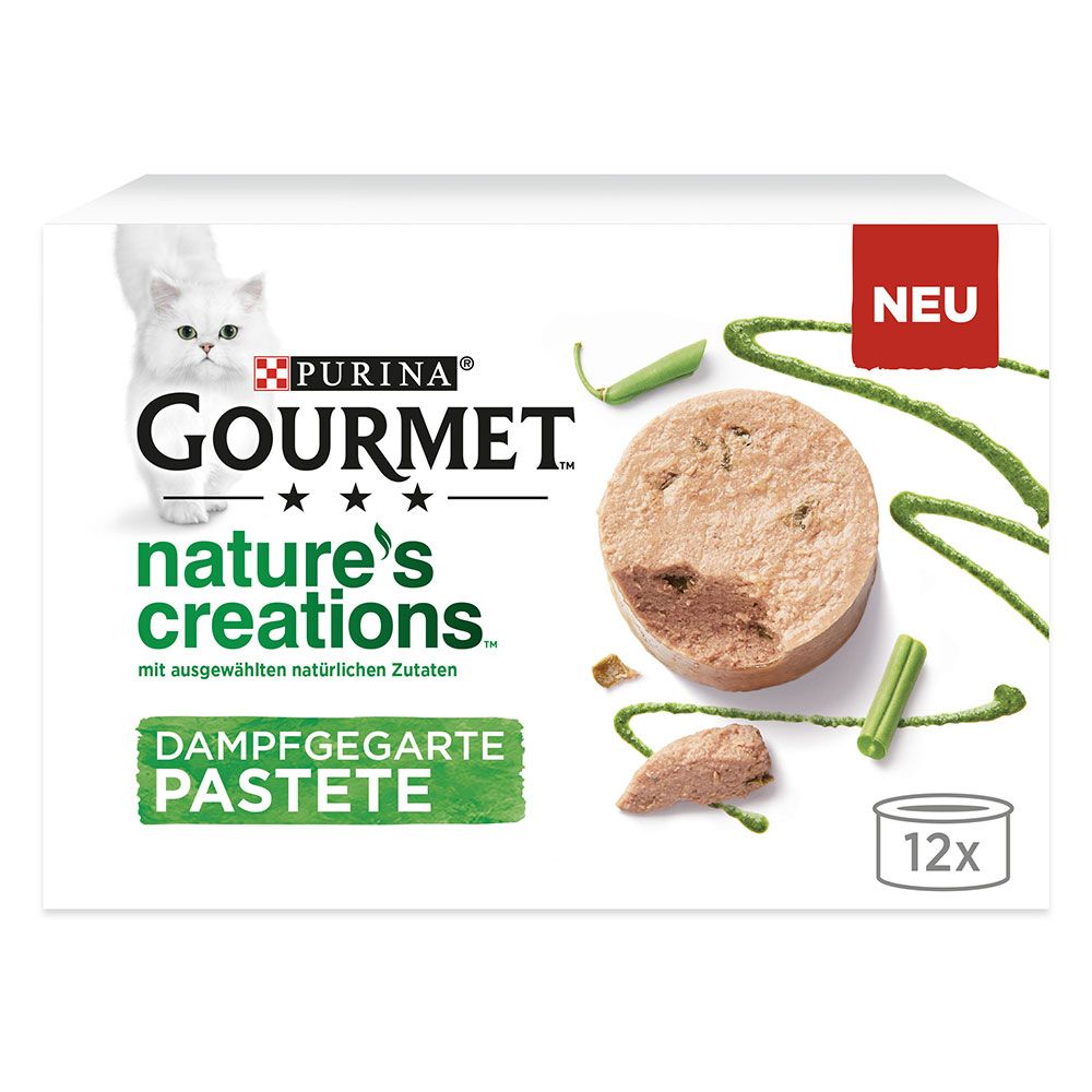 Gourmet Nature's Creations Mousse 12 x 85 g - Pui & morcovi