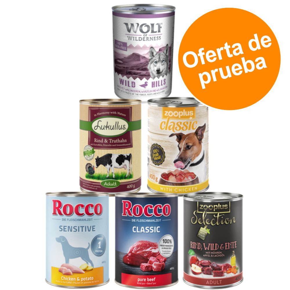 Image of Comida húmeda premium 6 x 400 g - Pack mixto exclusivo - 6 x 400 g 04260358516349
