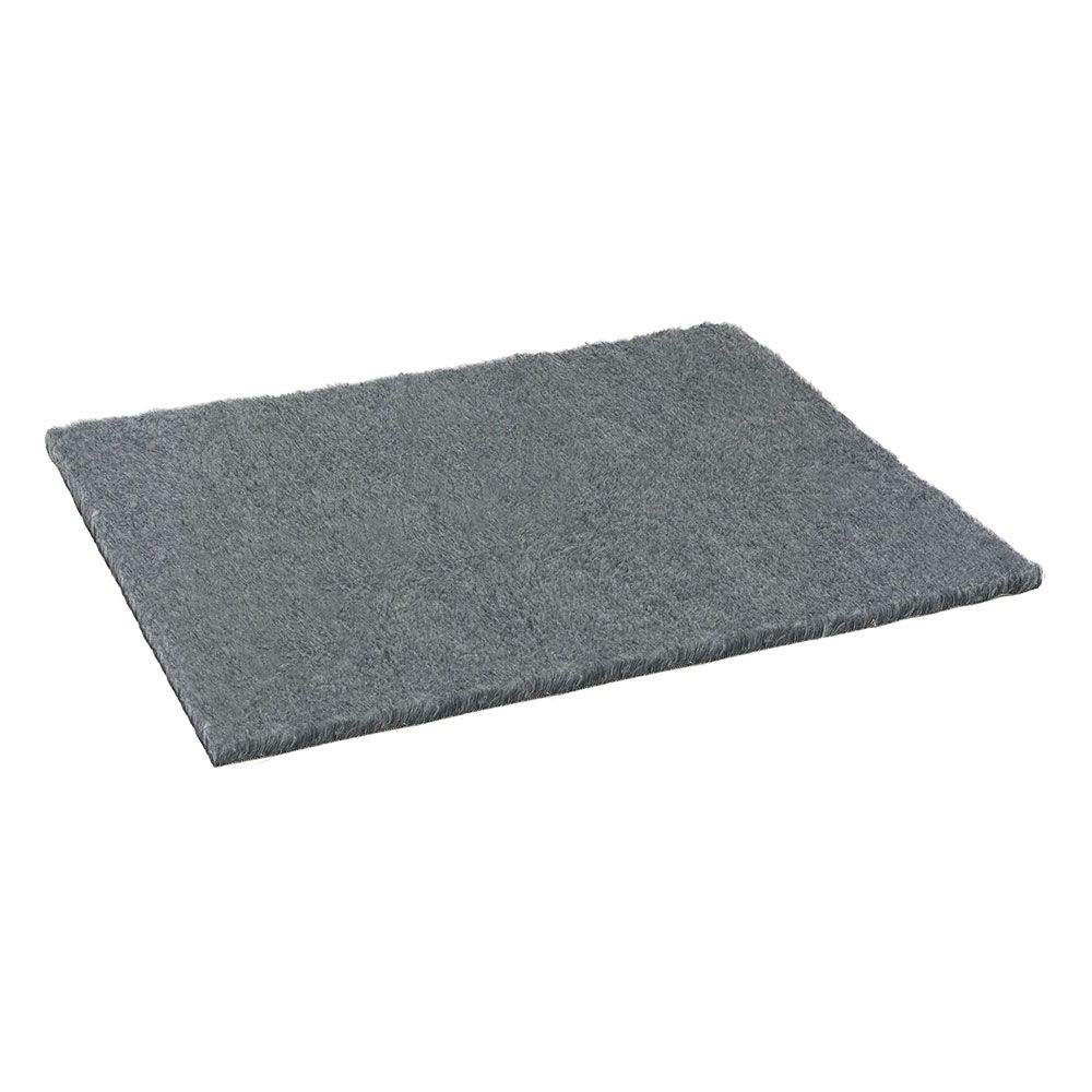 Tapete Vetbed® de mistura de lãs britânicas em cinzento-escuro  - 100 x 75 cm (L x An)