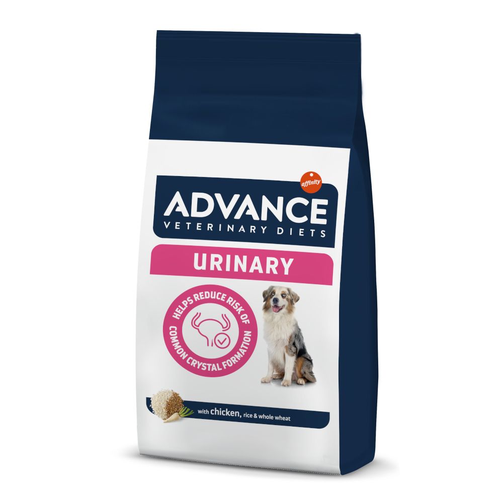 2x 3kg Urinary Advance Veterinary Diets Hundefutter trocken