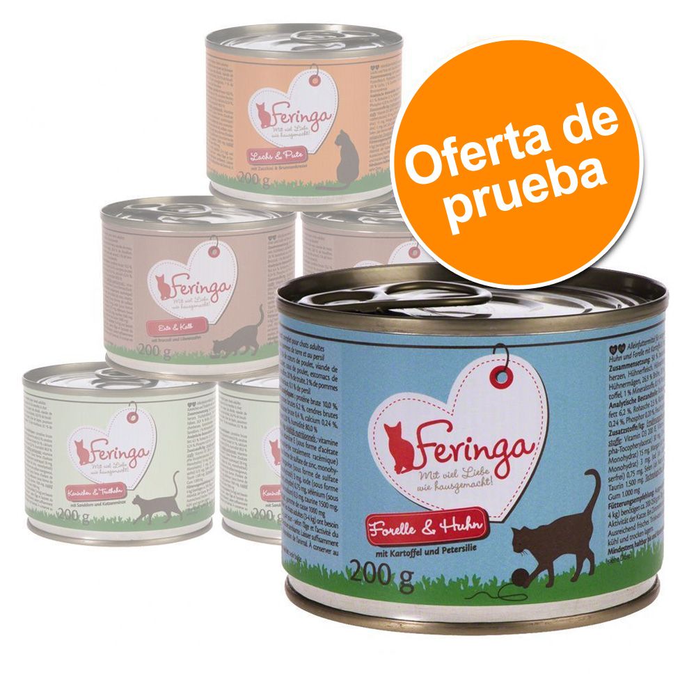 Image of Feringa Menús Dúo - Pack de prueba mixto - 6 x 200 g 04260077044741