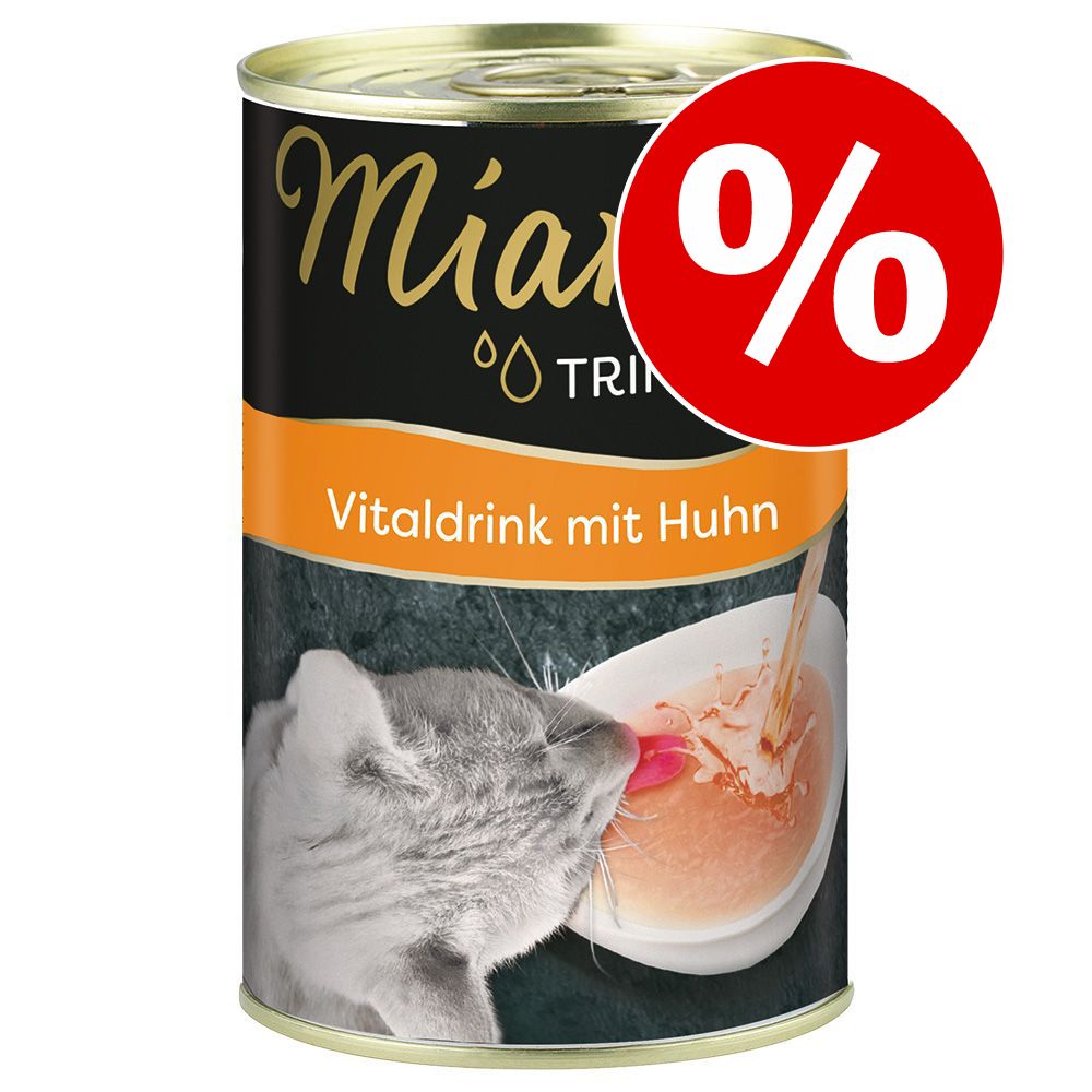 6 x 135ml Miamor Trinkfein Vitaldrink - Rață