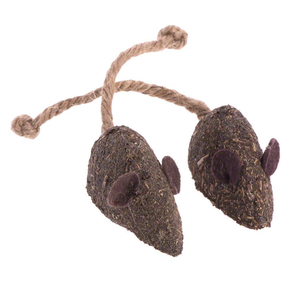 Natural Catnip Mouse – 6 kpl