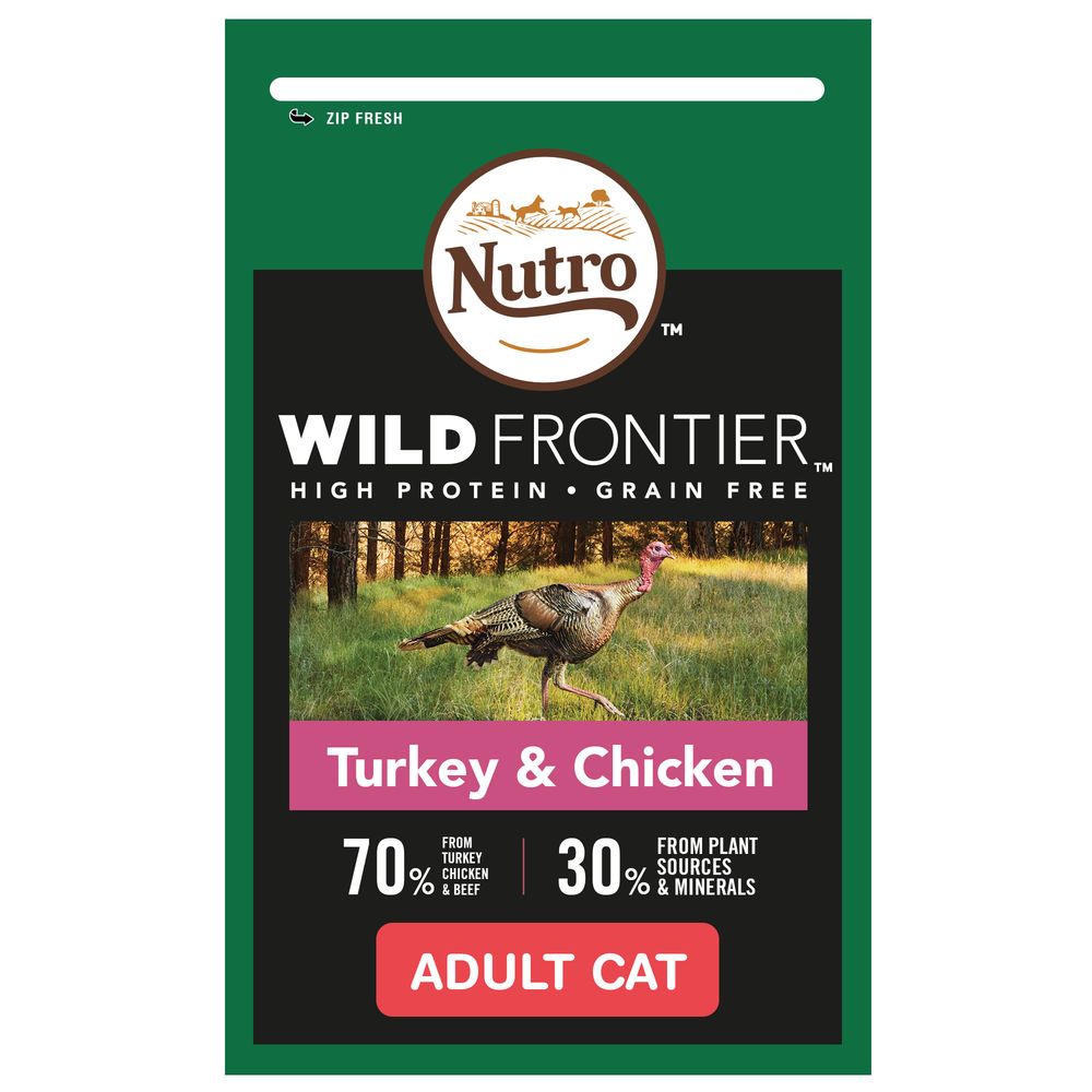 Nutro Wild Frontier Adult Pavo y pollo para gatos - 1,5 kg