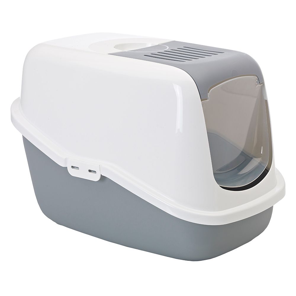 Savic Nestor Cat Litter Box - Light Blue