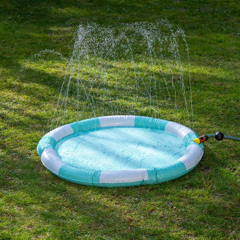 Nomad Tales Bloom Gestreifte Wasserspielmatte Ø100cm Hund