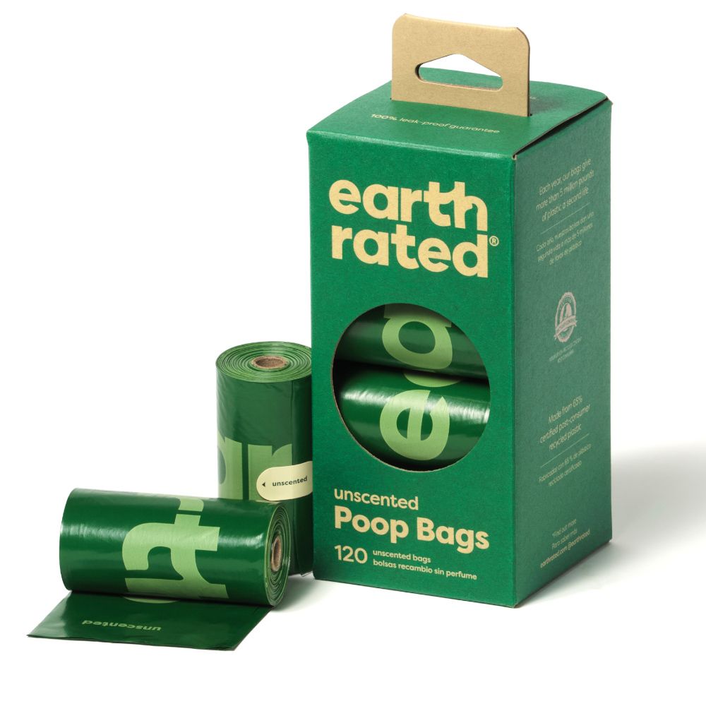Earth Rated 21 Rollen Hundekotbeutel Lavendel Hund