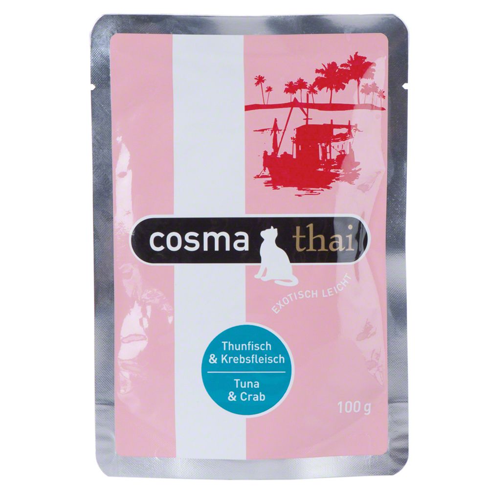 Cosma Thai/Asia Pliculețe 6 x 100 g - Ton și crabi