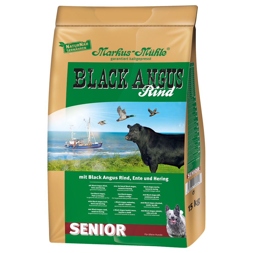 Markus Mühle Pachet economic: 2 x 15 kg / 5 - Black Angus Senior