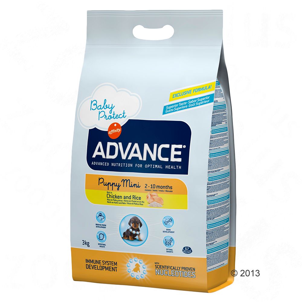 Image of Advance Baby Protect Puppy Mini - 2 x 7,5 kg - Pack Ahorro 08410650150147