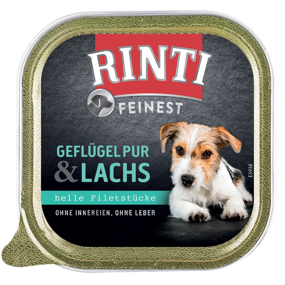 RINTI Feinest 11 x 150 g - Pasăre & somon
