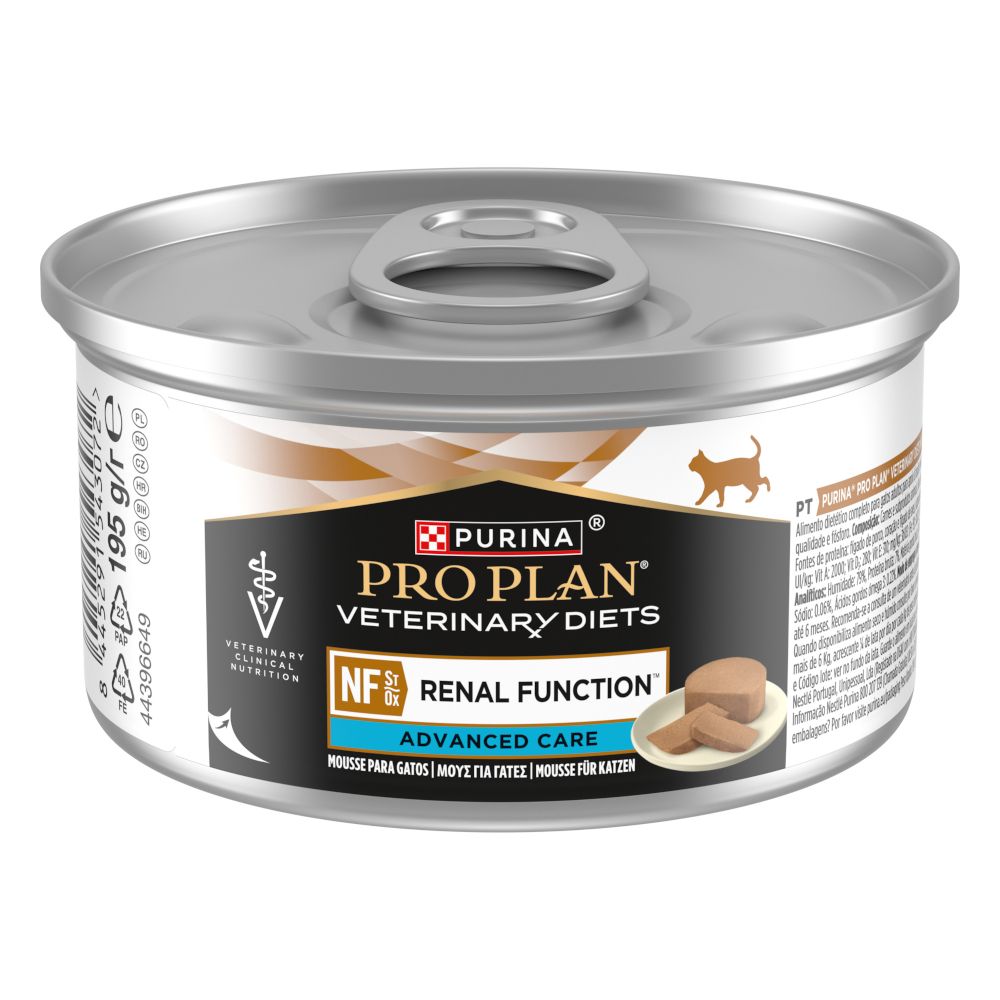 PURINA PRO PLAN Veterinary Diets Feline NF Advanced Care Mousse.- 48 x 195 g