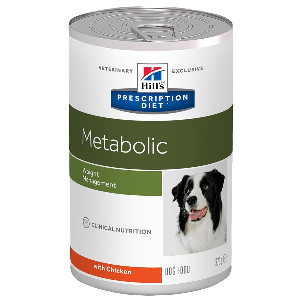 Hill's Prescription Diet Metabolic Weight Management Hrană câini - 12 x 370 g