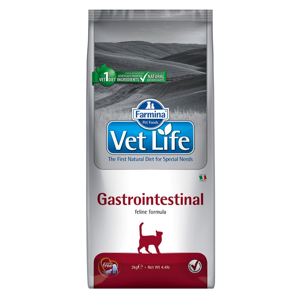 Farmina Vet Life Cat Gastro-Intestinal.- 3 x 2 kg