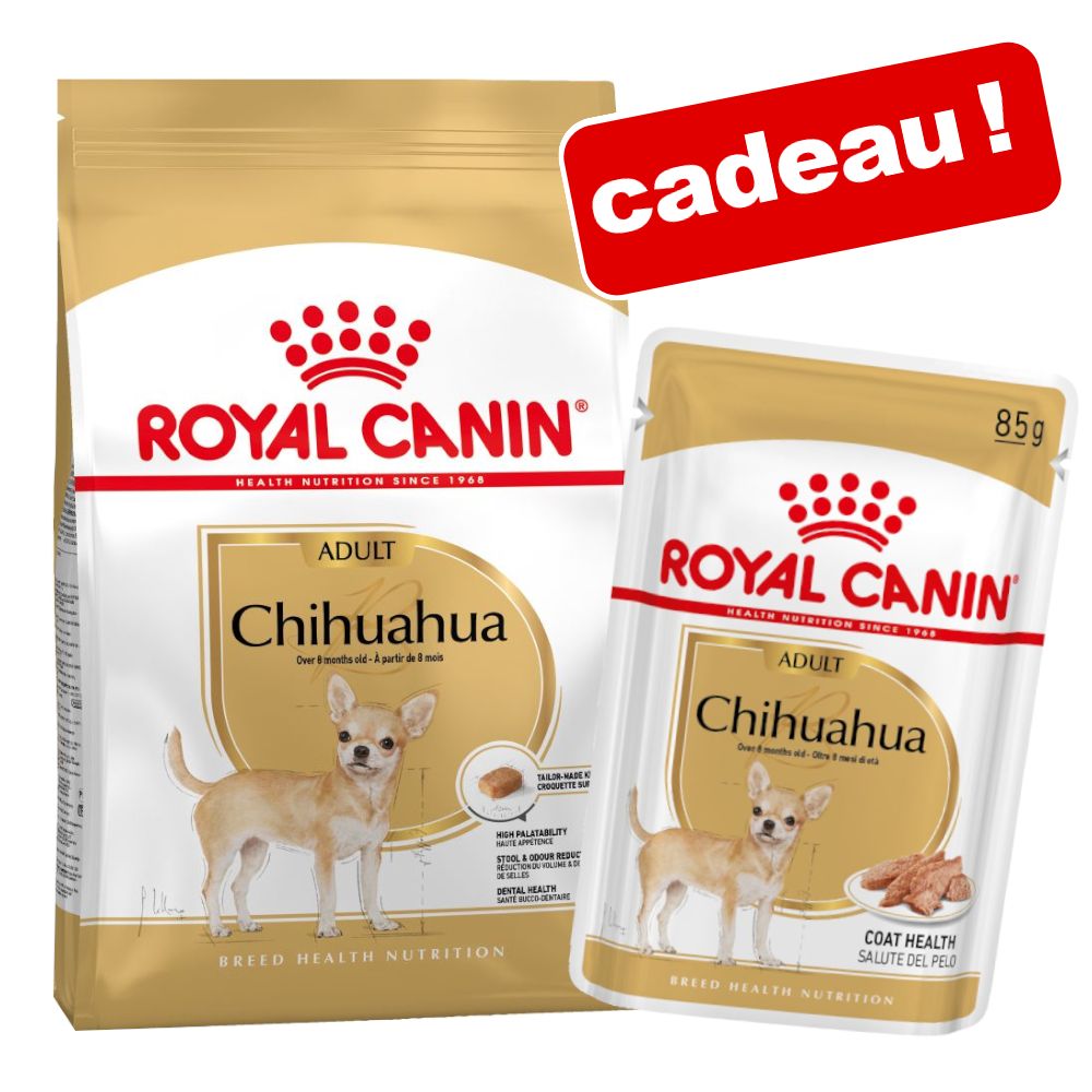 7,5kg Shih Tzu Adult + 12x85g Shih Tzu Breed Royal Canin Nourriture pour chien