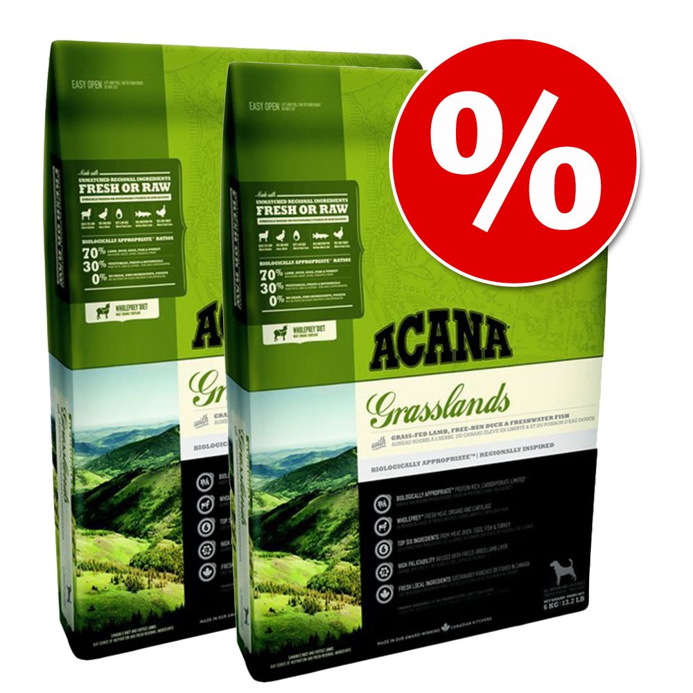 Image of Acana 2 x 6 / 11,4 kg - Pack Ahorro - Classics Classic Red - 2 x 11,4 kg 00064992561123