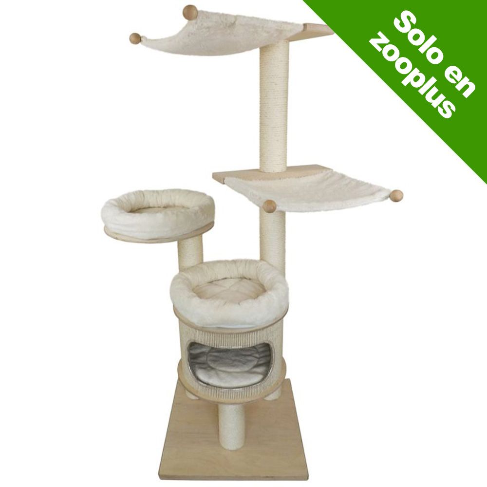 Image of Rascador Pet Fun Iris para gatos - Blanco natural 04260410590027