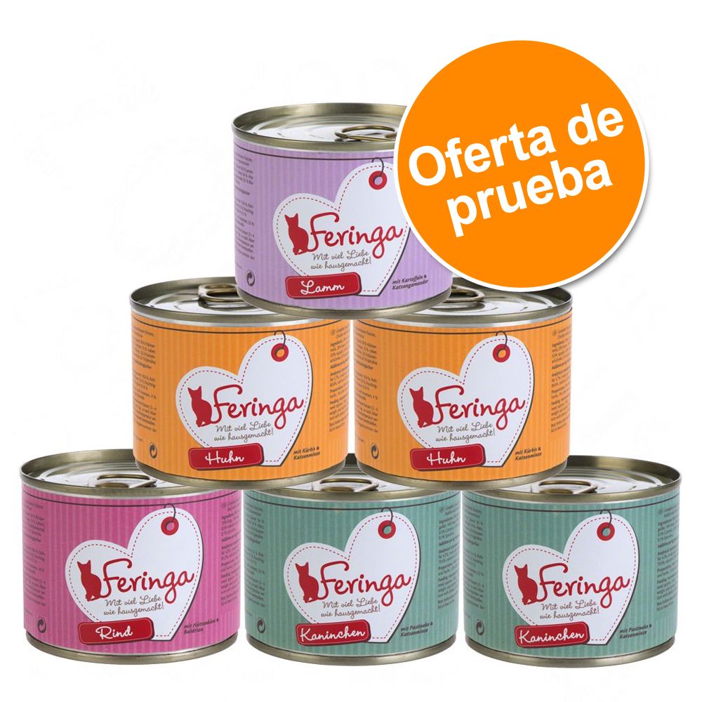 Image of Feringa Menús de Carne 6 x 200 g - Pack de prueba - Pack con 4 variedades 04260077049524