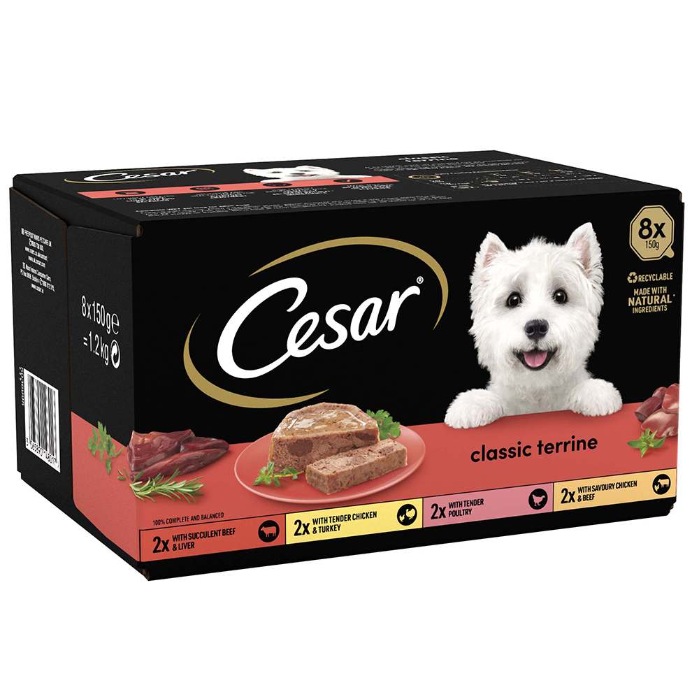 

Cesar Selección Clásicos - Recetas clásicas (8 x 150 g)