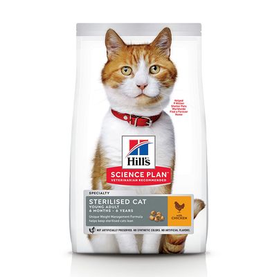 - Hill's Science Plan Young Adult Sterilised Huhn Hill's Science Plan Young Adult Sterilised Huhn