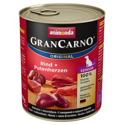- Animonda GranCarno Original Senior 6 x 800 g Animonda GranCarno Original Senior 6 x 800 g