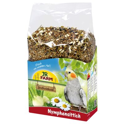 Image of JR Farm Individual Nymphensittich - Sparpaket: 4 x 1 kg