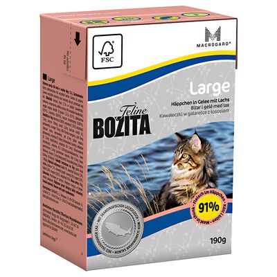 - Bozita Feline in Tetra Recart Verpackung 1 x 190 g Bozita Feline in Tetra Recart Verpackung 1 x 190 g