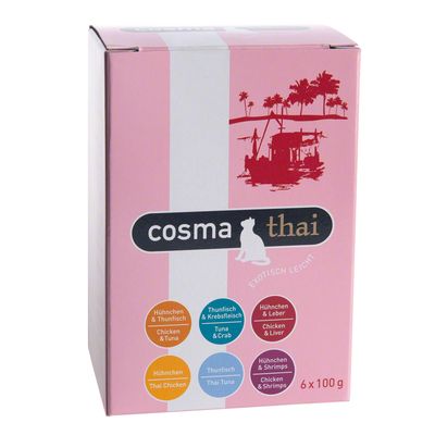 - Gemischtes Probierpaket Cosma Thai Frischebeutel Gemischtes Probierpaket Cosma Thai Frischebeutel
