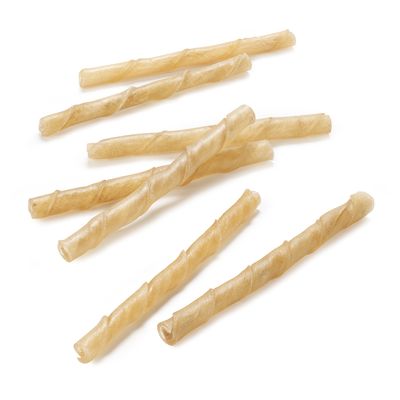 - Barkoo Kaurollen gedreht (Rinderhaut) ca. 12,5 cm, Ø 1 cm Barkoo Kaurollen gedreht (Rinderhaut) ca. 12,5 cm, Ø 1 cm
