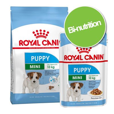 Royal Canin Size Gemengd Pakket Mini Droog Natvoer Puppy Junior 8 Kg 12 X 85 G royal canin size kopen in de aanbieding Royal Canin Size Gemengd Pakket Mini Droog Natvoer Puppy Junior 8 Kg 12 X 85 G royal canin size kopen in de aanbieding