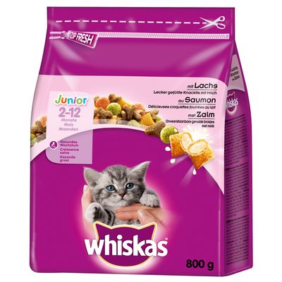 800G Junior Zalm Whiskas Kattenvoer whiskas kopen in de aanbieding 800G Junior Zalm Whiskas Kattenvoer whiskas kopen in de aanbieding