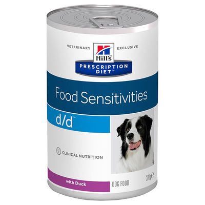 - Hill's Prescription Diet d/d Food Sensitivities Hundefutter mit Ente Hill's Prescription Diet d/d Food Sensitivities Hundefutter mit Ente