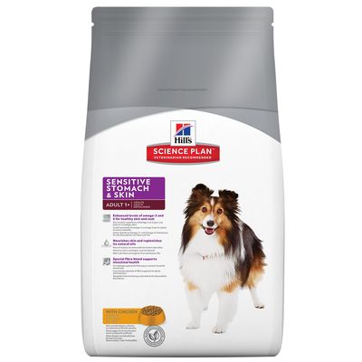 - Hill's Science Plan Adult 1-6 Sensitive Stomach & Skin Medium mit Huhn Hill's Science Plan Adult 1-6 Sensitive Stomach & Skin Medium mit Huhn