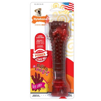Nylabone Dura Chew Beef Jerky Large Ca L 20 X B 55 X H 3 nylabone kopen in de aanbieding Nylabone Dura Chew Beef Jerky Large Ca L 20 X B 55 X H 3 nylabone kopen in de aanbieding