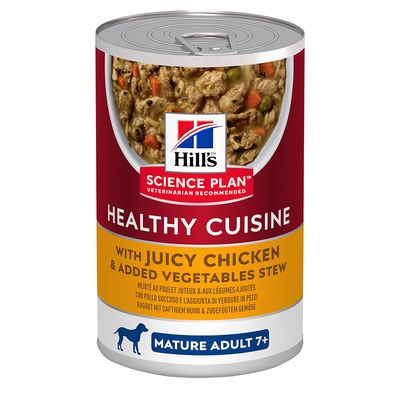 - Hill's Science Plan Mature Adult 7+ Healthy Cuisine Ragout Huhn & Gemüse Hill's Science Plan Mature Adult 7+ Healthy Cuisine Ragout Huhn & Gemüse