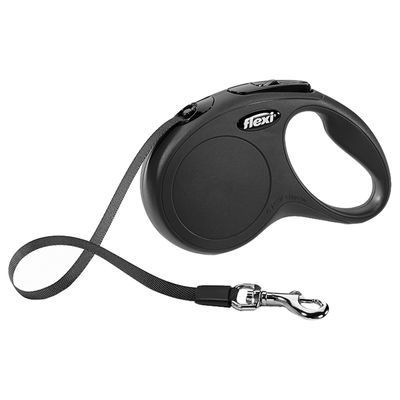 - flexi New Classic Gurt-Leine S schwarz, 5 m flexi New Classic Gurt-Leine S schwarz, 5 m