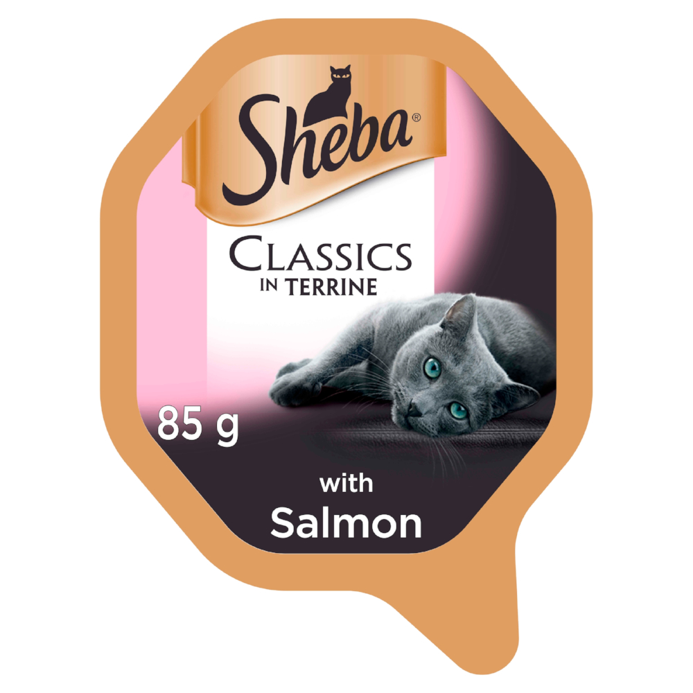 Sheba Classic Terrine Trays - Mixed Pack: Ocean Selection (12 x 85g)