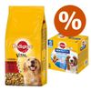 Prezzo speciale! 13 / 15 kg Pedigree + 56 Pedigree Dentastix - 15 kg Junior Medium con Pollo e Riso + 56 Dentastix cani piccoli