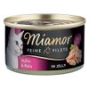 Miamor Delicato Filetto in Gelatina - lattine 6 x 100 g - Tonno chiaro  & Gamberetti