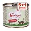 5 + 1 gratis! 6 x 200/400/800 g Feringa Menù Duetto - 6 x 200 g Trota & Pollo con Patate e Prezzemolo