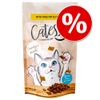 Catessy Snack Croccanti 5 x 65 g - Antihairball con Manzo e Malto